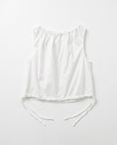 STRING SLEEVELESS BLOUSE