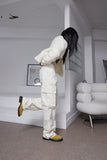 cotton work cargo pants