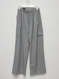 [summer] Planning cargo banding wide pants