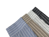 Cinnamon Loose Striped Shirt