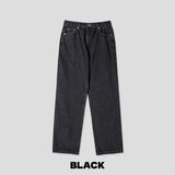 Esther Lettering Denim Pants