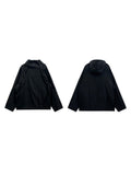 Cross high neck anorak JK