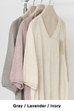 [Premium] Whole Garment Live-On V-Neck Knitwear
