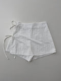 Slo Nylon Wrap Culottes Pants