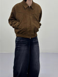 IL Cut Suede Quilted Jacket