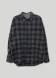 [Brushed] Vintage Pigment Check Over Shirt