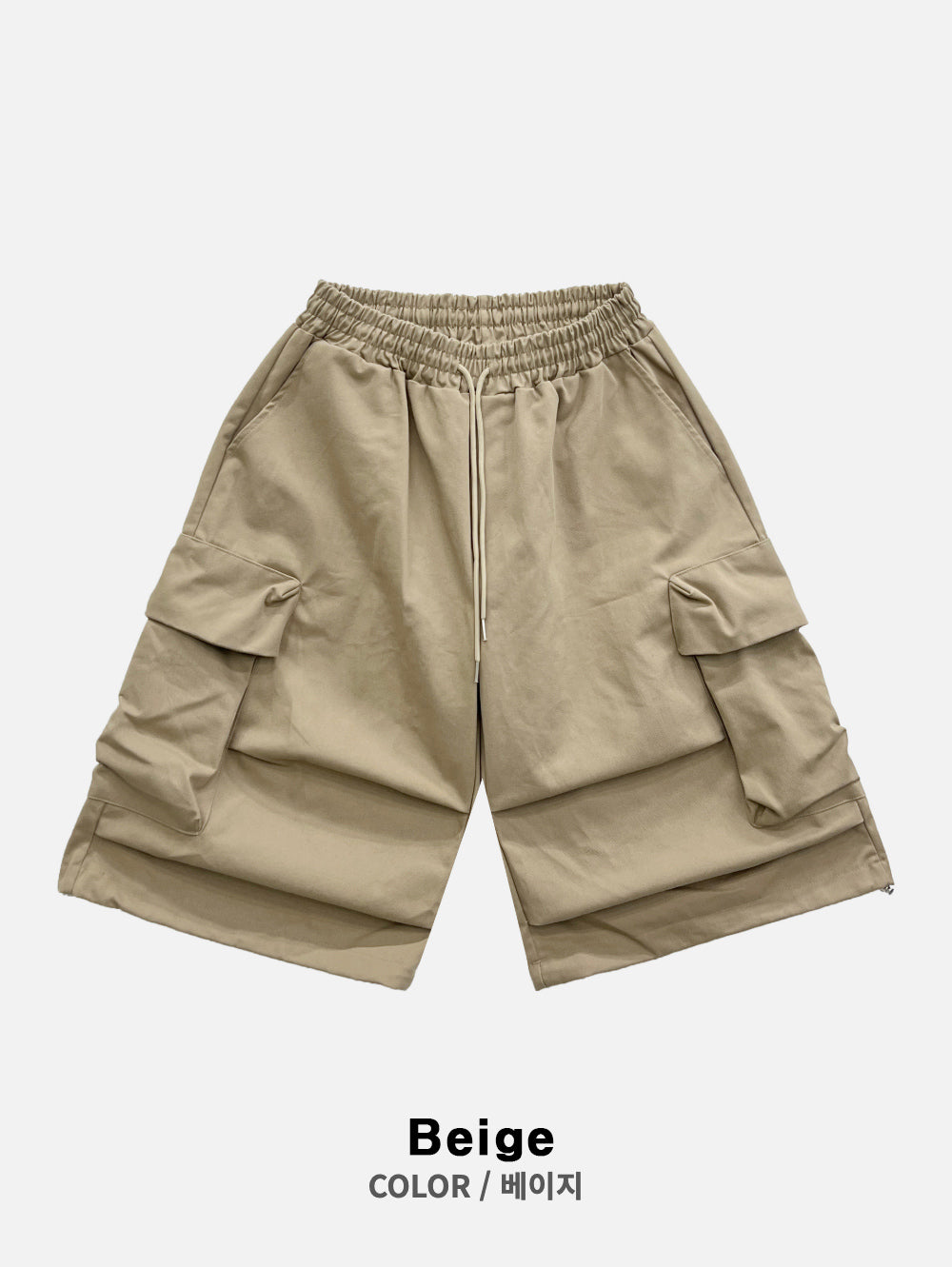 【DISCERNMENT】Mad Pintuck Bermuda Cargo Pants DISCERNMENT (ディーサーメント) - マッドピンタックバミューダ