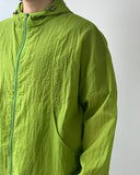 Summer Beach Net Hood Zip-Up