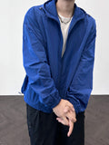 Plan) Light Two Way Glossy Windbreaker