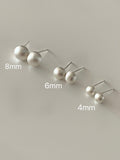 [Silver 925] Matt Hera ball earrings