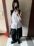 FRILL SLEEVELESS MINI ONEPIECE