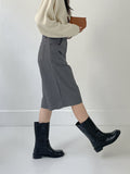 [24F/W] Semi Wide Bermuda Slacks