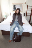 Benny cargo denim pants