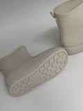 Atom round ankle rain boots