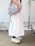 BALLOON STRING LONG SKIRT