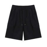 Two-Tuck Bermuda Cargo Sweatpants