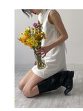 [TieSET] Luna Sleeveless Mini One Piece
