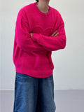 Heart twisted knitwear