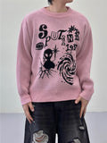 Zero Graffiti Jacquard Knit