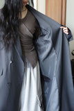High spring maxi jacket