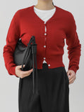 More Soft Wool V-Neck Cardigan