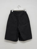 Nuel Cotton Bermuda Wide Pants