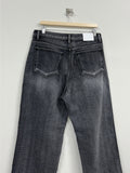 Milk Washed Gray Denim