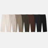 Twill Basic Corduroy Wide Pants