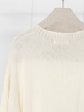 [Premium] Zenda Whole Garment Round Knit