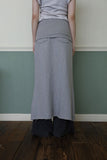 Double wrap mermaid skirt