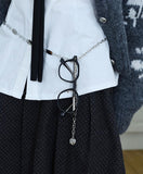 Cami square horn-rimmed glasses