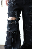 Over Damaged Grunge Pants