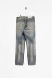 uni straight washing jeans