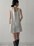 [TieSET] Luna Sleeveless Mini One Piece