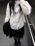 RIBBON TULLE MINI SKIRT