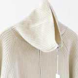 [Premium] Cory Two-Way Zip Up Knit
