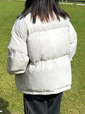 Plan) Unisex puffer micro short padding