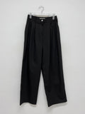 Liona Cotton Long Wide Pants