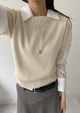 Delu Round Half Knit