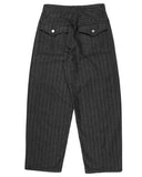 STRIPE BALLOON WIDE PANTS