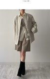 Vivi loose fit half tweed jacket