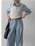 542 High Waist Wide Denim Pants