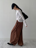 [2way!] Eyelet Wide Training Pants