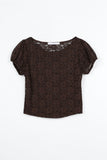 Rosy puff T-shirt