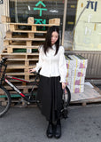 SMOKING SHIRRING BLOUSE