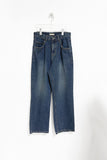 loose fit deep denim