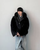 Balian Wolf Fur Jacket