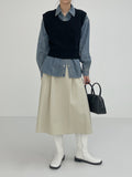 Lenny Cotton Hoole Flare Skirt