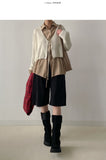 Alpaca Strap Cuffs Cardigan