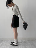 Spen Symbol Ribbed Crop Cardigan